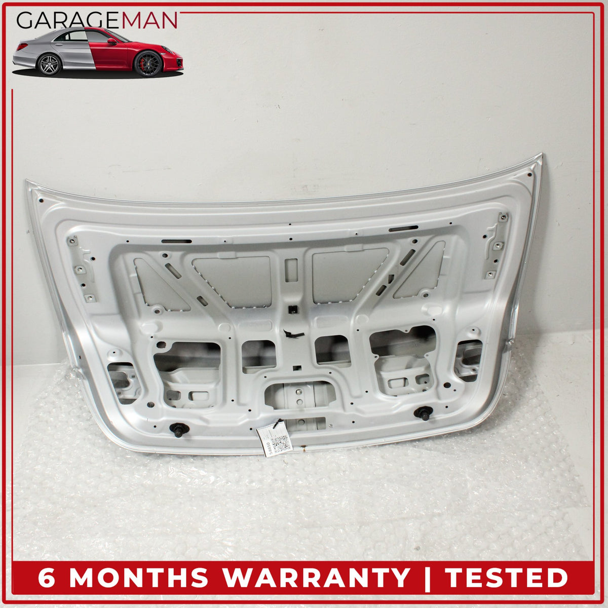 2009-2015 BMW 740i F01 Rear Trunk Boot Lid Panel Assembly Silver Metallic OEM