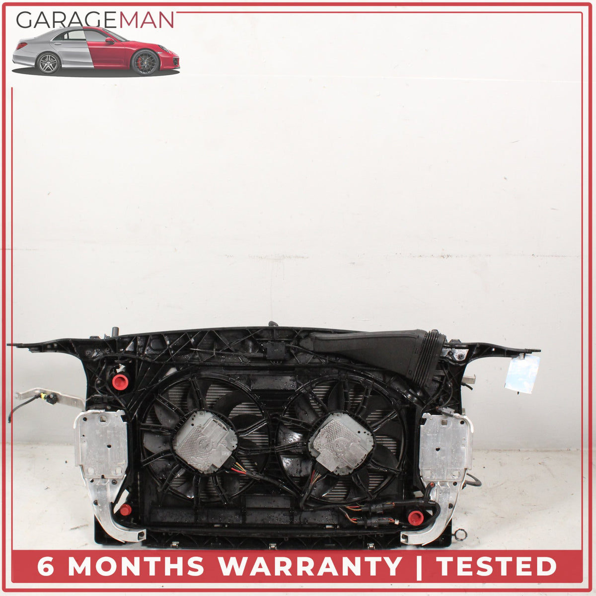 2012-2018 Audi A7 A6 Front Engine Cooling Radiator Core Support Assembly OEM