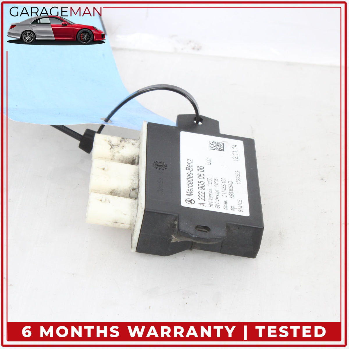 2014-2022 Mercedes W212 E400 Rear Bumper Hands Free Control Module Unit OEM