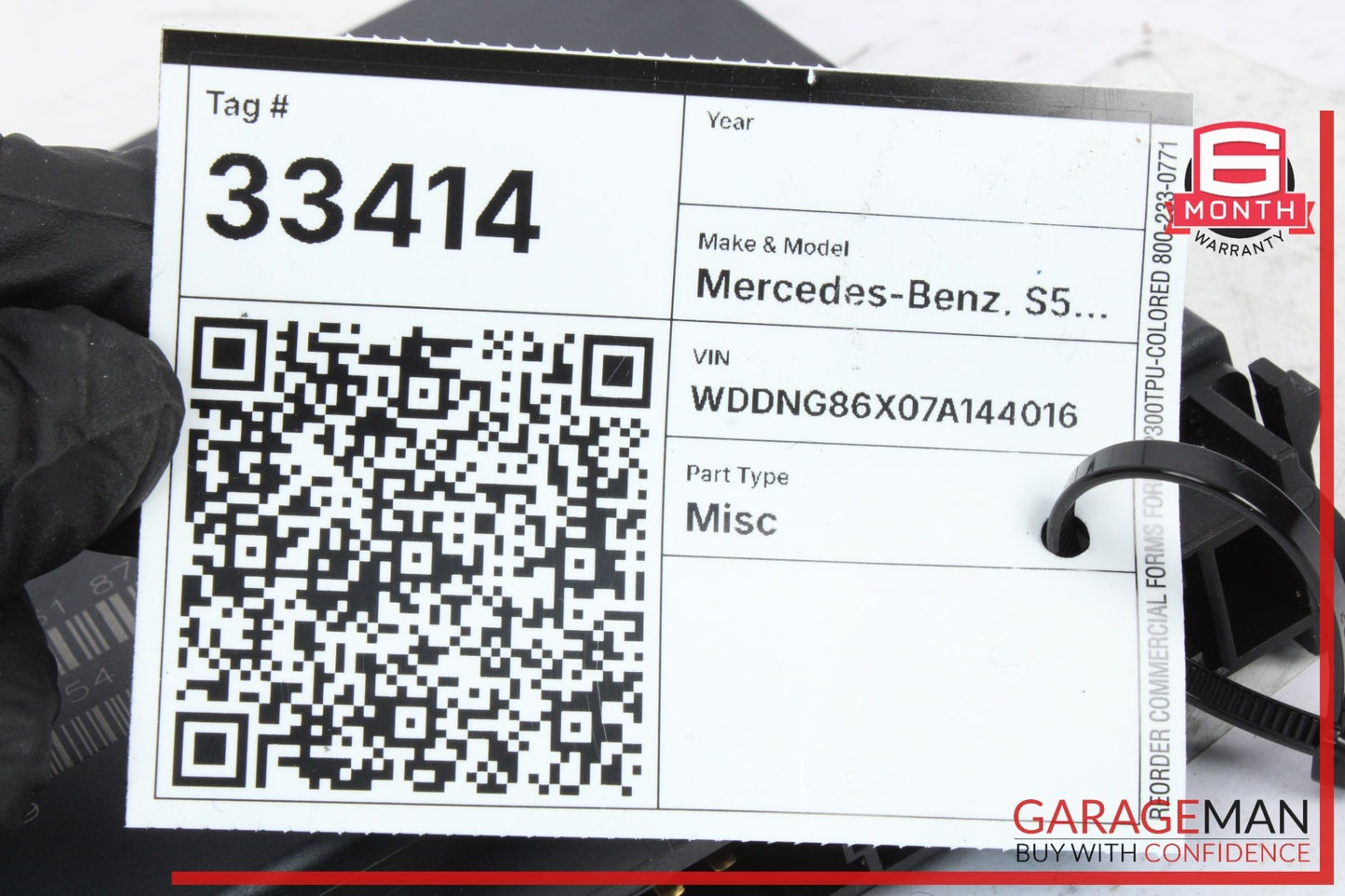 2007-2009 Mercedes-Benz S550 W221 Rear Seats Control Module 2218706187 Genuine