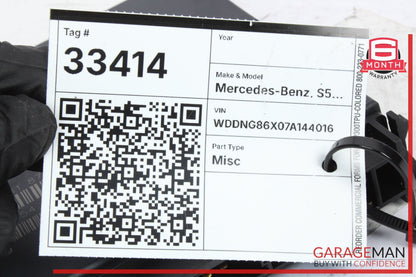 2007-2009 Mercedes-Benz S550 W221 Rear Seats Control Module 2218706187 Genuine