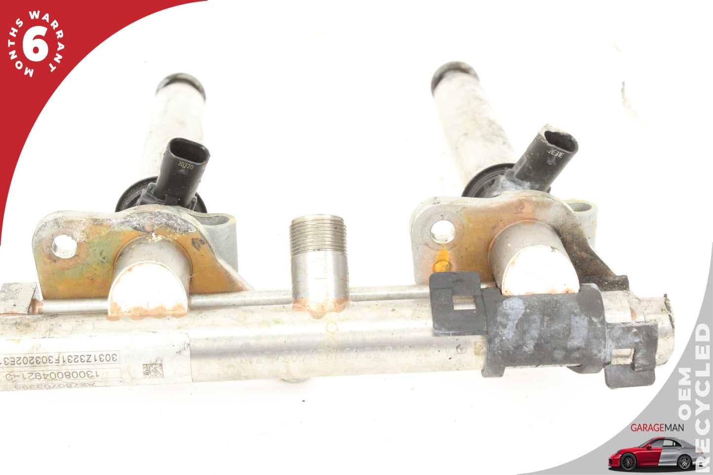 2012-2018 Mercedes X166 GL450 Fuel Injector Rail w/ Injectors Left Side OEM