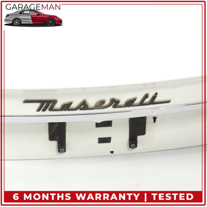 2008-2019 Maserati GranTurismo Coupe Trunk Lid Panel Assembly White 80085700 OEM