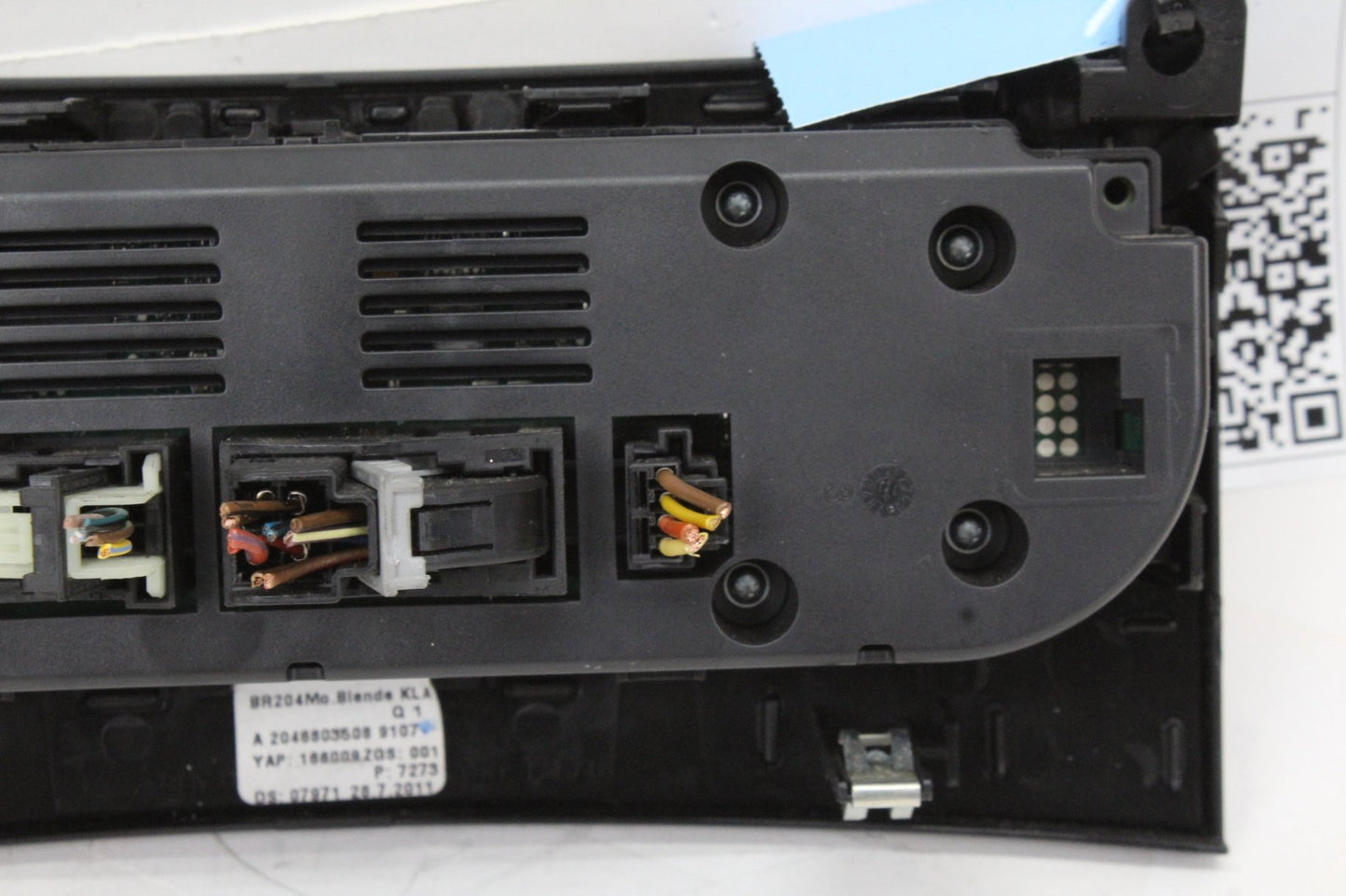 2012-2014 Mercedes C250 W204 AC Climate Control Panel 2049004003 Genuine
