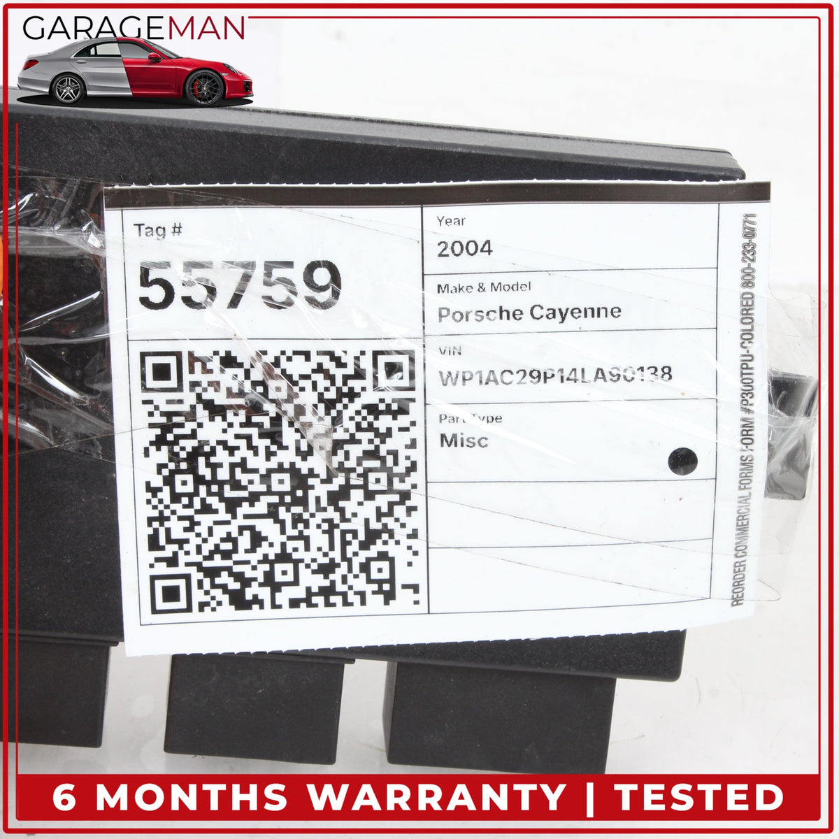 2003-2010 Porsche Cayenne 955 957 Trailer Towing Control Module 7L0907383D OEM