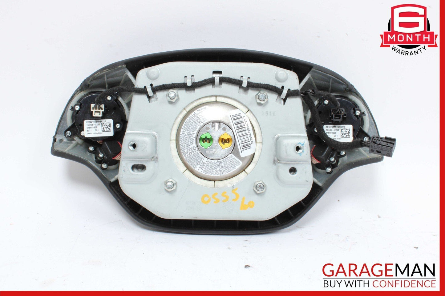 07-10 Mercedes W221 S450 S550 CL550 Steering Wheel Airbag Air Bag Assy