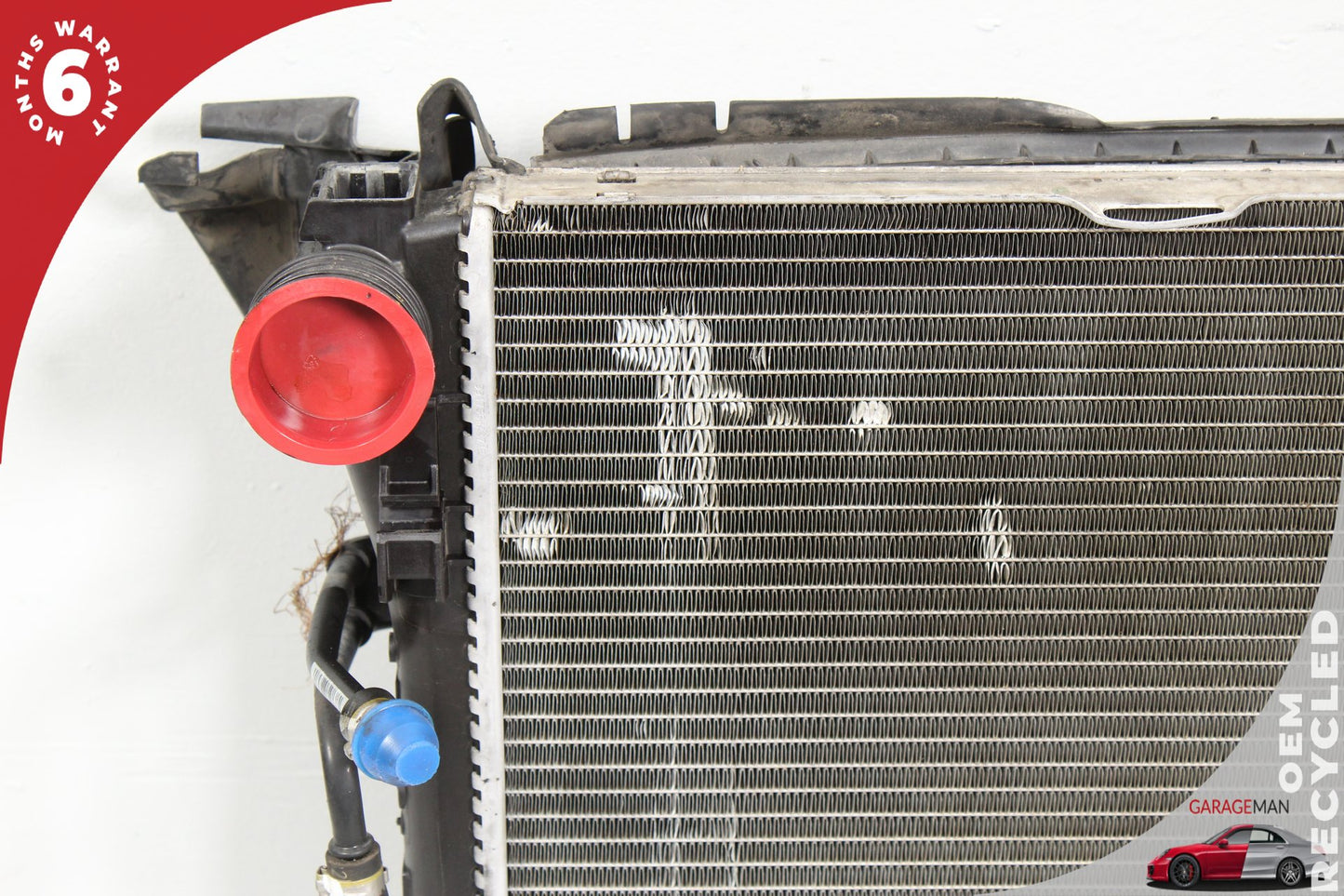 2008-2011 Mercedes W212 E350 Engine Cooling Radiator AC Air A/C Condenser OEM