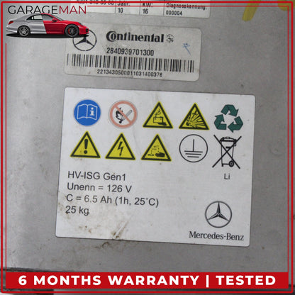 2010-2013 Mercedes W221 S400 Hybrid Lithium-Ion Engine Battery 2213430500 OEM