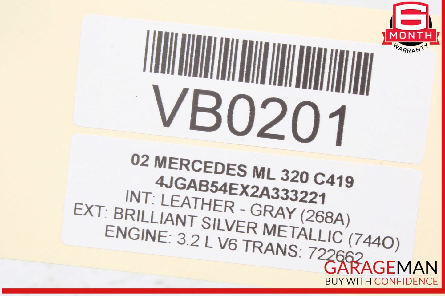 1998-2005 Mercedes-Benz ML320 W163 Amplifier Module 2028202389 OEM