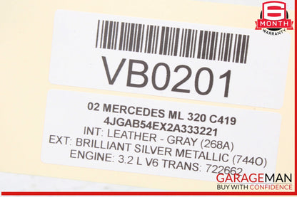 1998-2005 Mercedes-Benz ML320 W163 Amplifier Module 2028202389 OEM