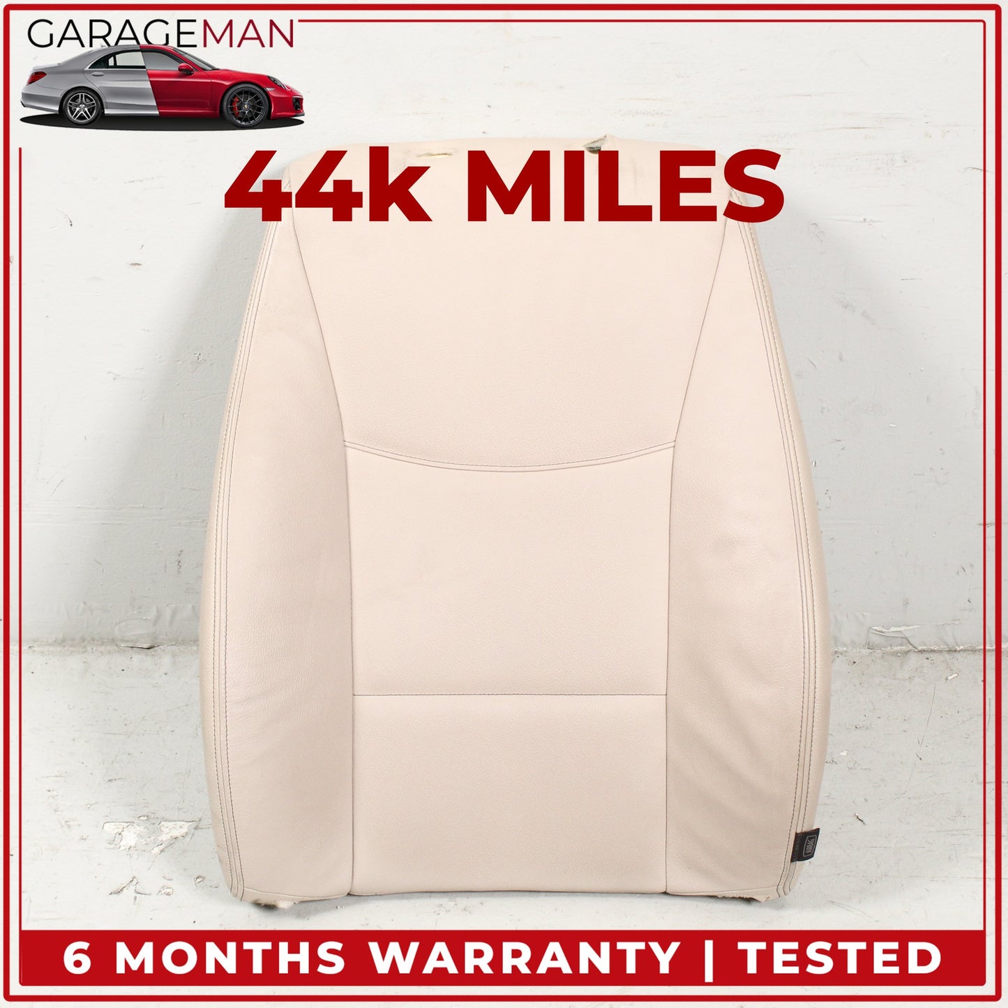 2011-2018 BMW X3 X4 Front Left Driver Side Top Upper Seat Cushion Beige OEM