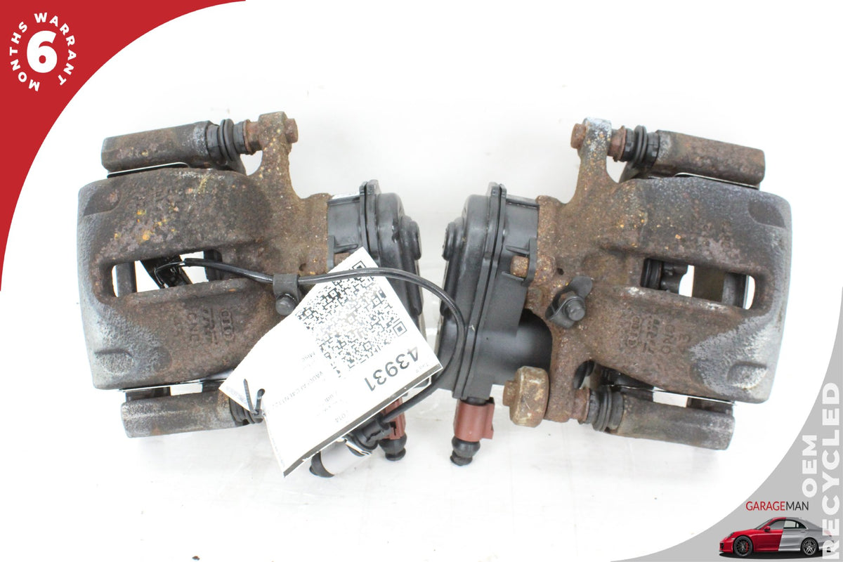 2012-2018 Audi A6 A7 Rear Left and Right Side Brake Caliper Set TRW 4G6AE OEM