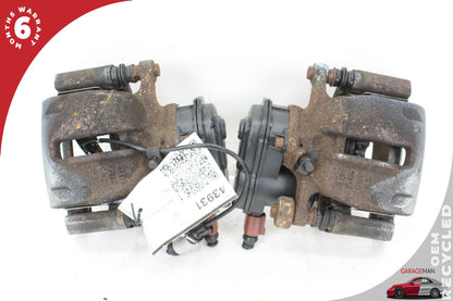 2012-2018 Audi A6 A7 Rear Left and Right Side Brake Caliper Set TRW 4G6AE OEM
