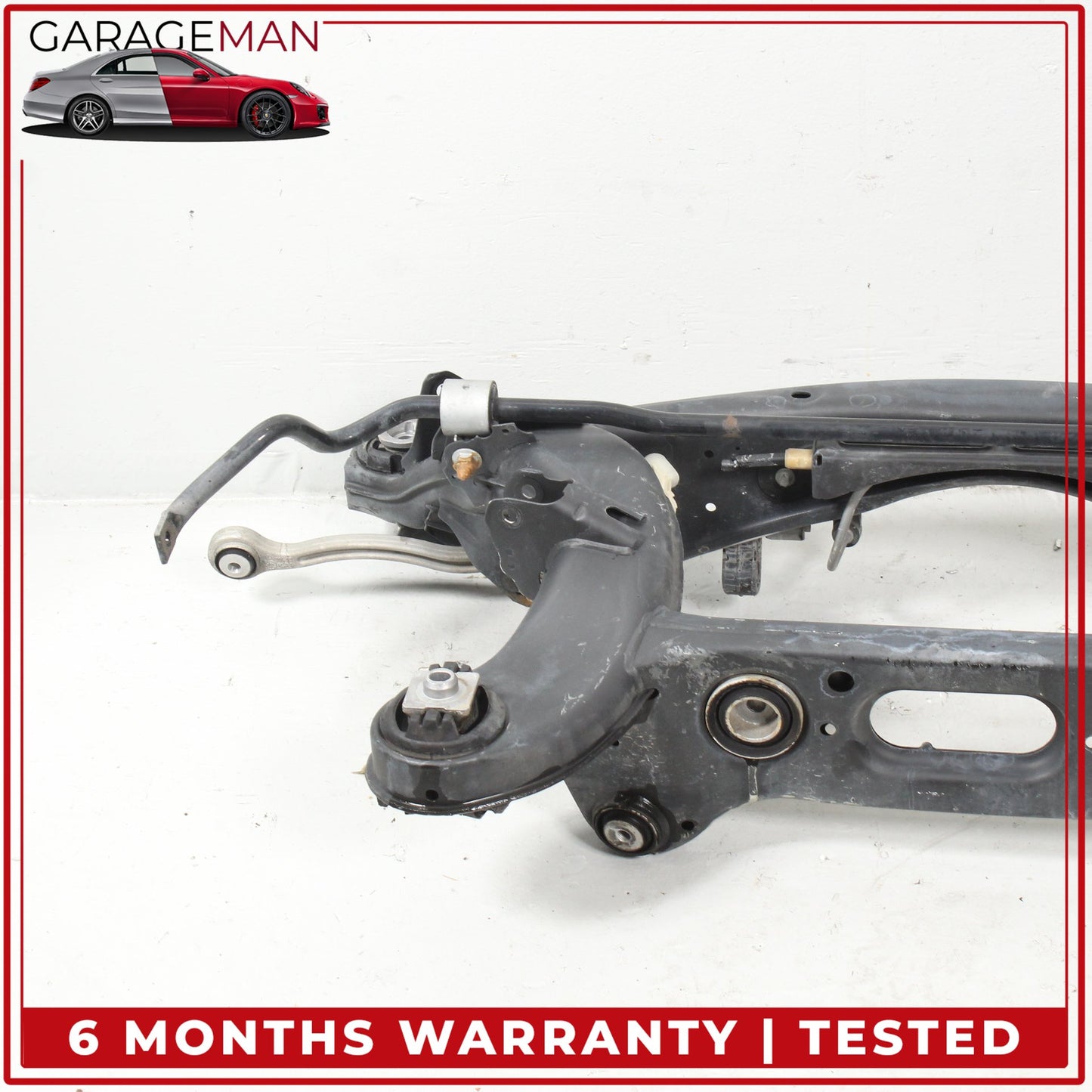 2008-2015 Mercedes W204 C250 Rear Subframe Crossmember w/ Anti Roll Sway Bar OEM