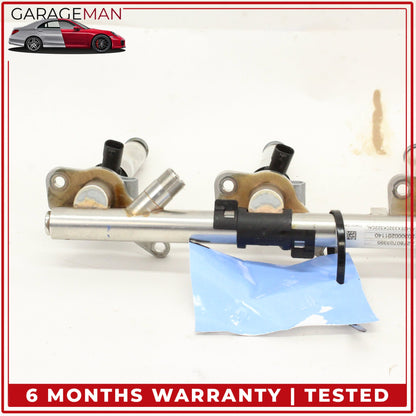 2011-2018 Mercedes W216 CL550 Fuel Injection Rail Line w/ Injectors Left Side