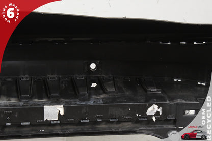 2014-2017 Fiat 500L Hatchback Rear Bumper Cover 735550741 Grey