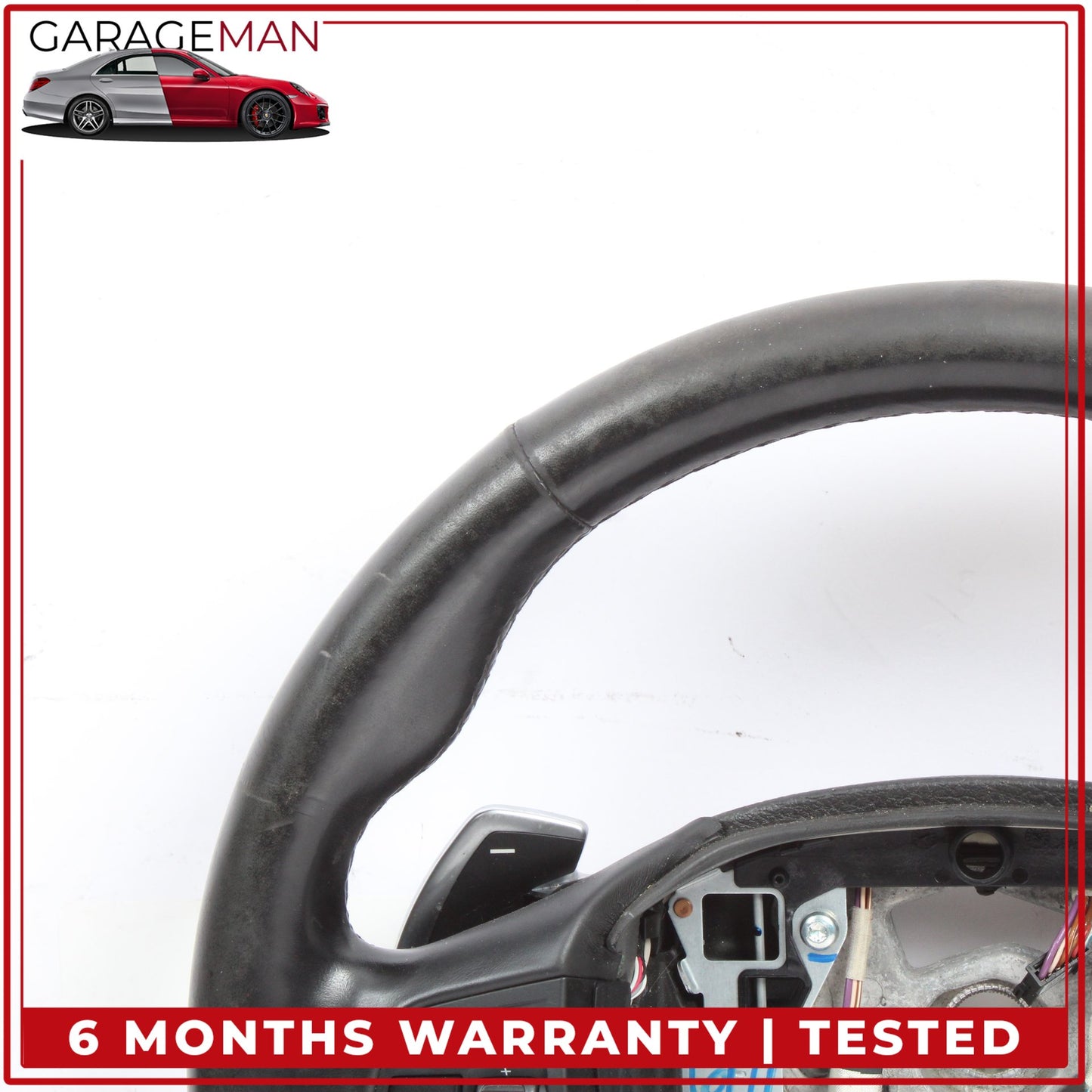 2012-2019 BMW 650i F06 Heated Steering Wheel w/ Paddle Shifters 9229483 OEM