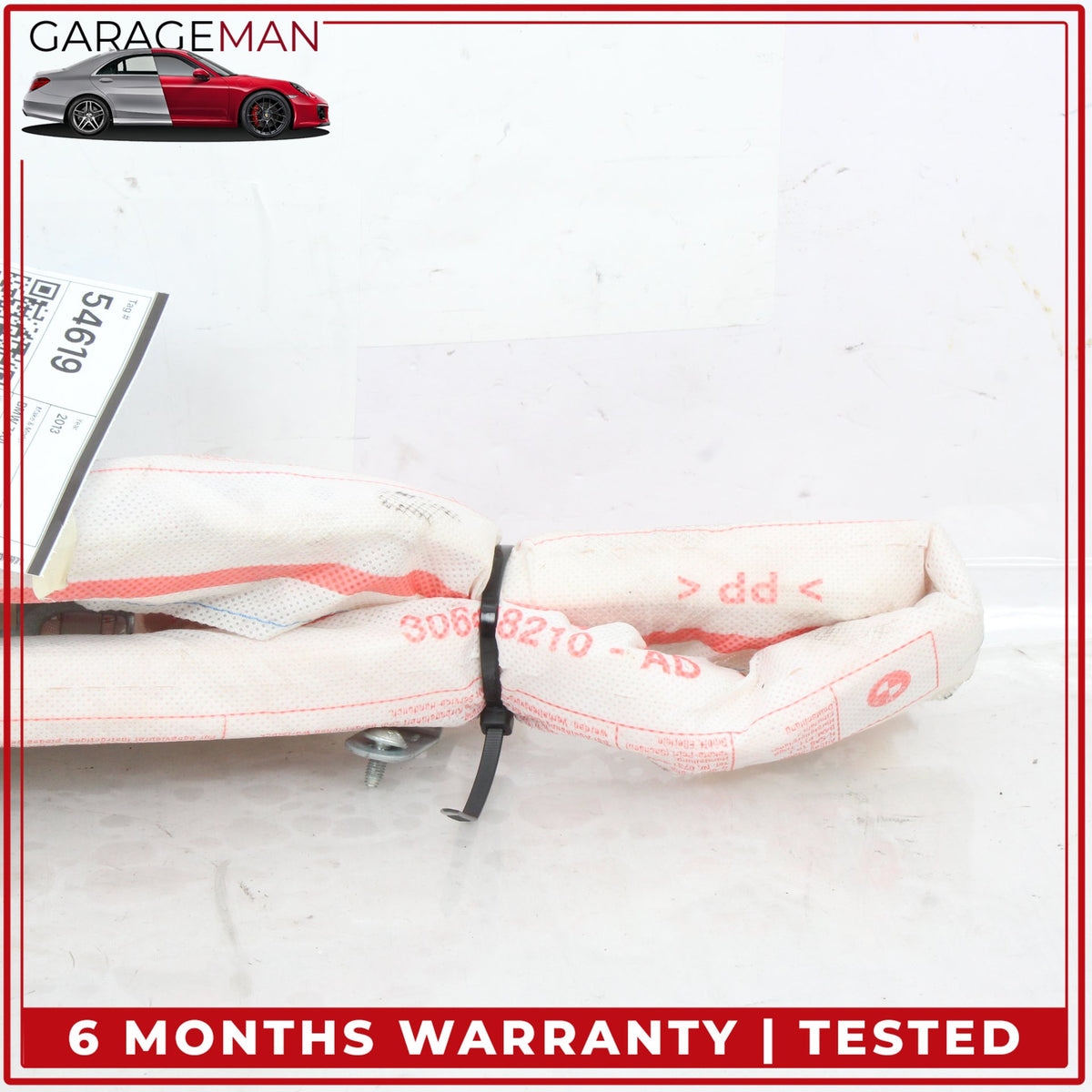 2009-2015 BMW 740i Right Passenger Side Upper Roof Curtain Air Bag 9110272 OEM