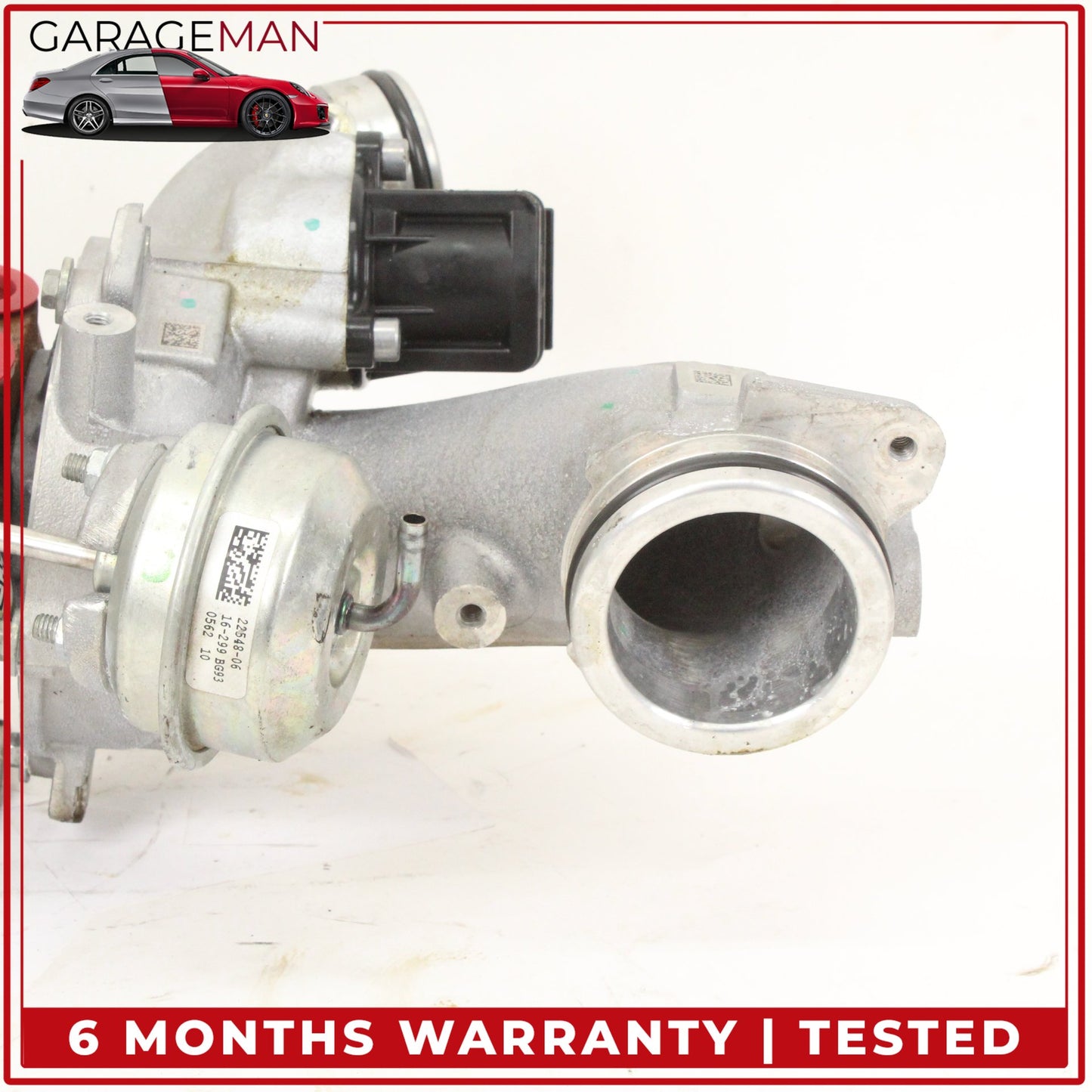 2014-2020 Mercedes W213 E400 M276 Left Turbocharger Turbo Charger Manifold OEM