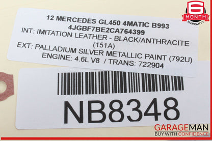 06-13 Mercedes X164 GL450 4MATIC Front Right Dash Board Dashboard Airbag Air Bag