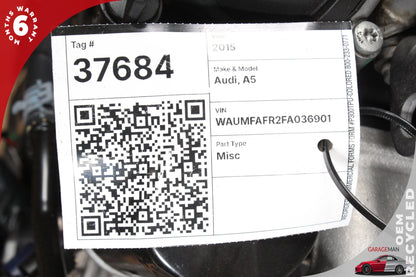 2013-2016 Audi A5 AWD 2.0L Complete Engine Motor Assembly 111K OEM