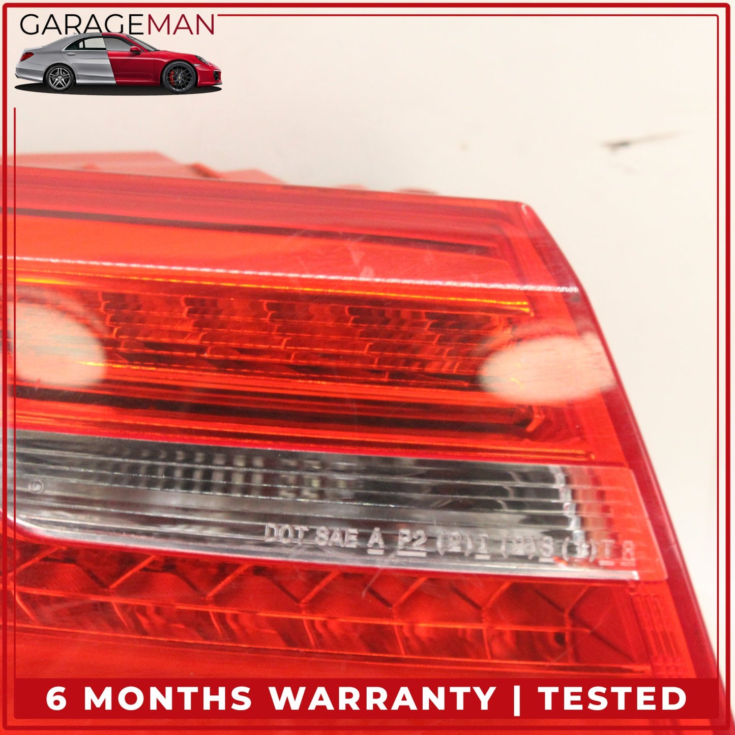 2012-2015 Audi A6 S6 Rear Left Side LED Outer Tail Light Lamp 4G5945095B OEM
