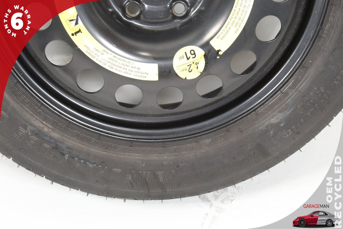 2006-2019 Mercedes W164 ML450 Emergency Spare Tire Wheel Donut Rim 1644000002