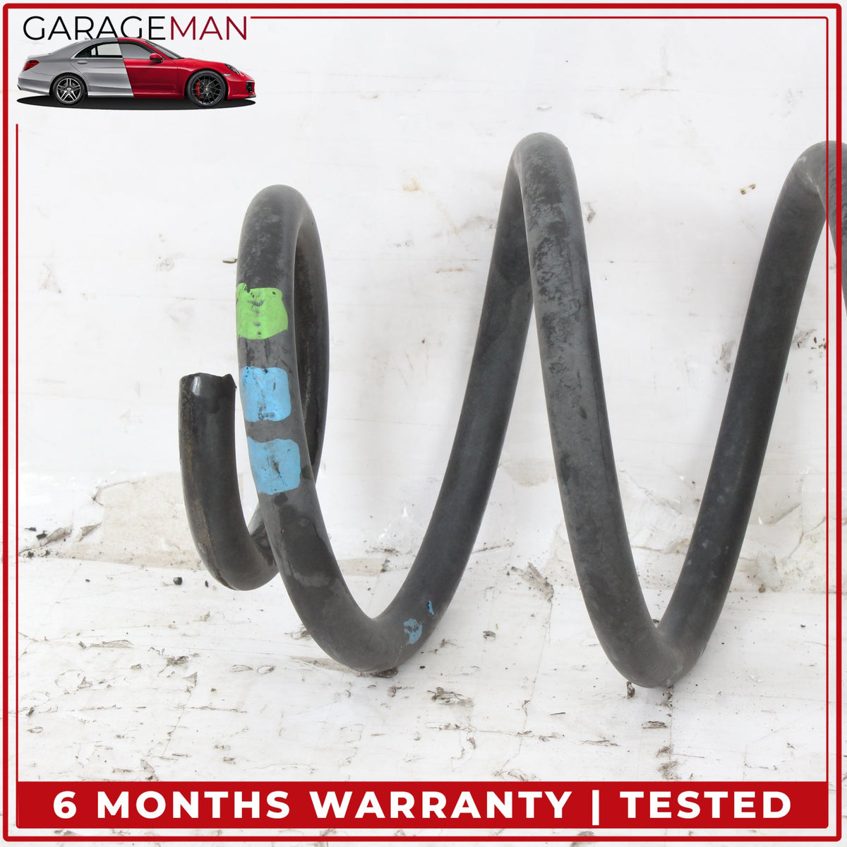 2015-2020 Mercedes X156 GLA250 Rear Left and Right Side Coil Spring Set OEM
