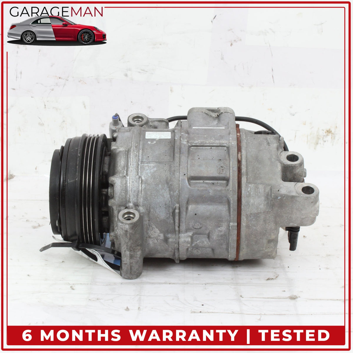 2012-2019 BMW 550i F07 AC A/C Air Conditioning Compressor Denso 9154072 OEM