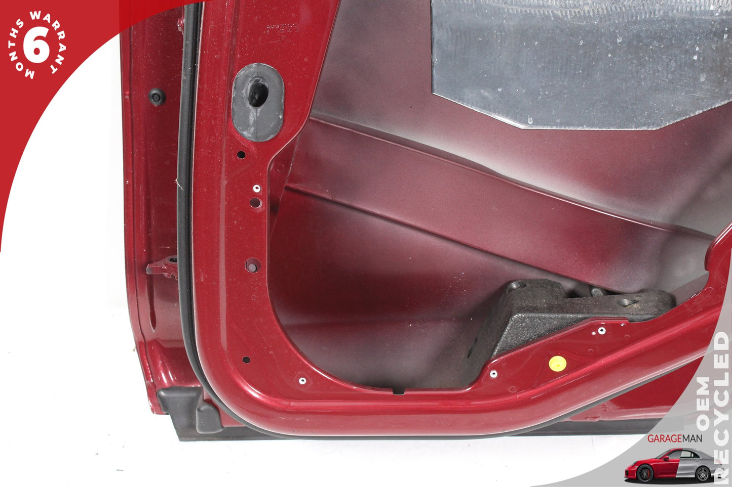 2012-2018 Mercedes W218 CLS550 Rear Right Passenger Side Door Shell Red OEM
