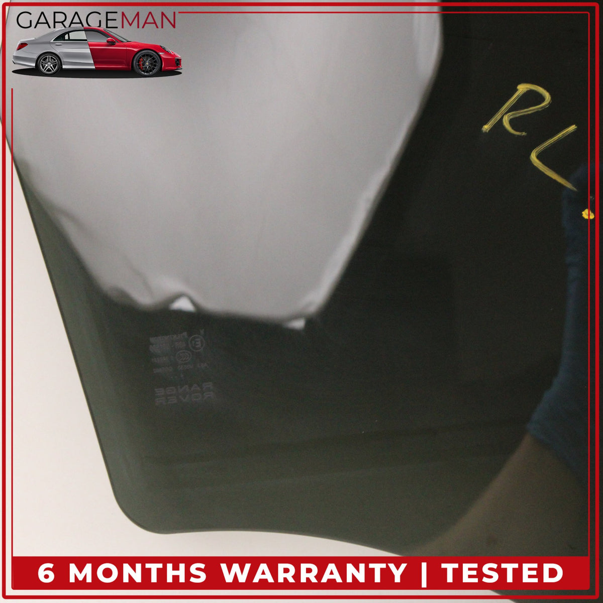 2014-2022 Range Rover Sport L494 Rear Left Door Window Glass DK6225713BD OEM