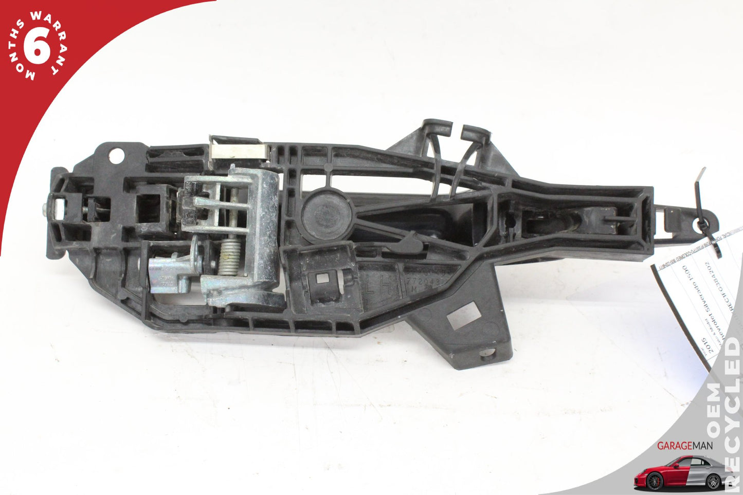 2014-2019 Chevrolet Silverado 1500 Rear Left Side Exterior Door Handle Black OEM