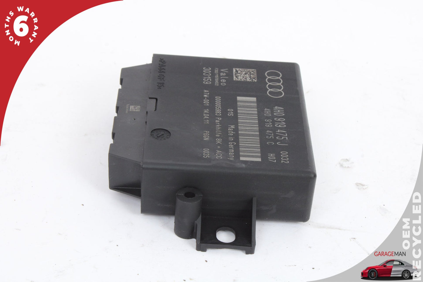 2012-2018 Audi A6 C7 Sedan Parking Assist Control Module 4H0919475J Genuine