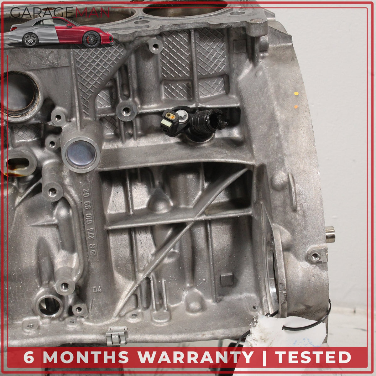 2015-2020 Mercedes W213 E300 RWD 2.0L Engine Cylinder Block 274920 OEM 112k