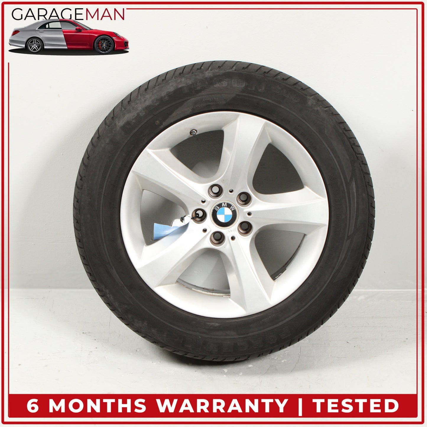 2007-2013 BMW X5 E70 Front or Rear Wheel Rim w/ Tire 8.5JX18EH2 IS46 6772243 OEM