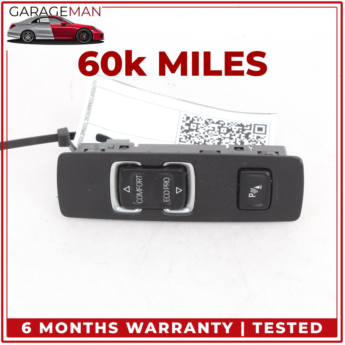 2014-2021 BMW i3 I01 Center Console Driving Mode Selector Switch 9280514 OEM