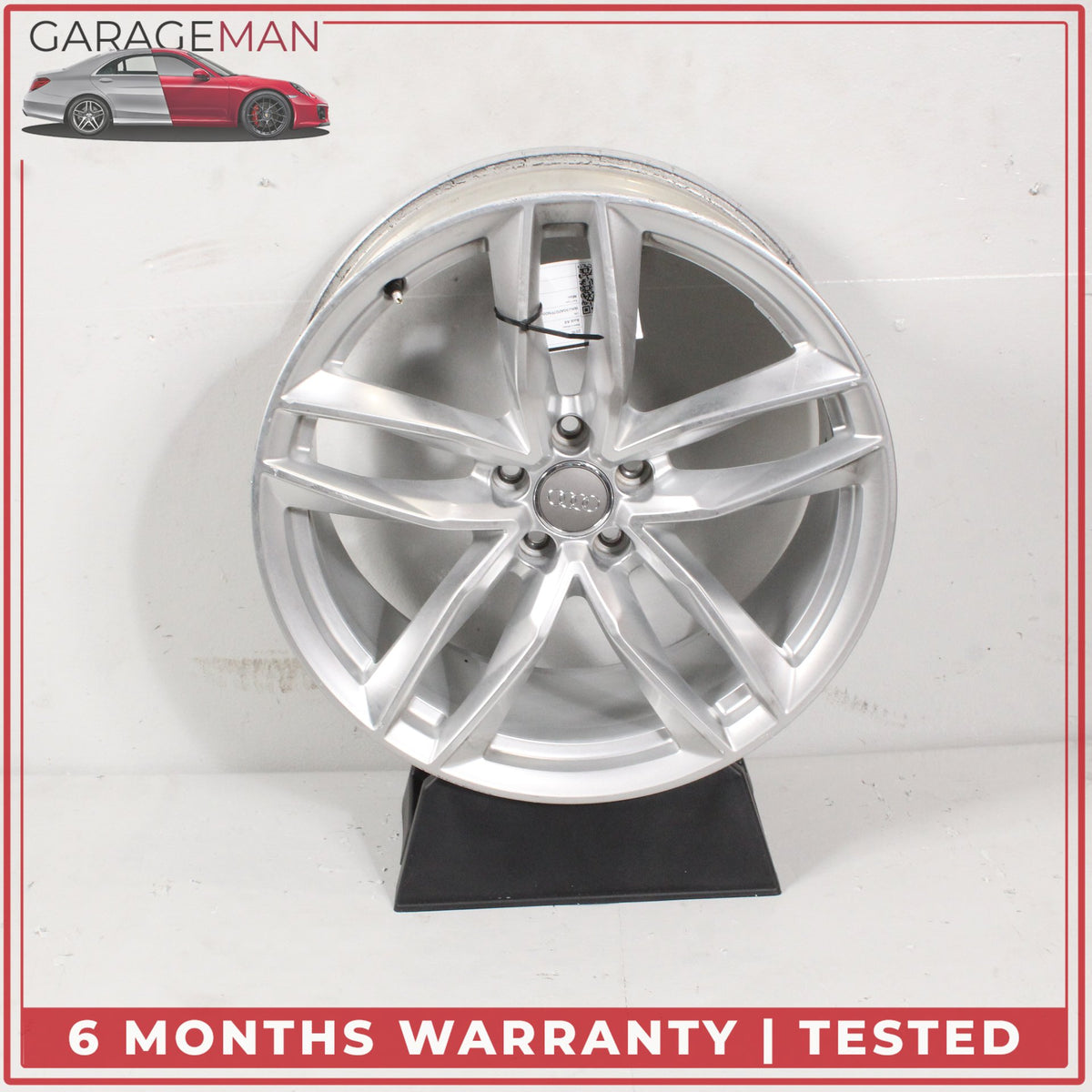 2011-2018 Audi A8 S8 A7 Front or Rear Side Wheel Rim 9JX20H2ET37 4H0601025BS OEM