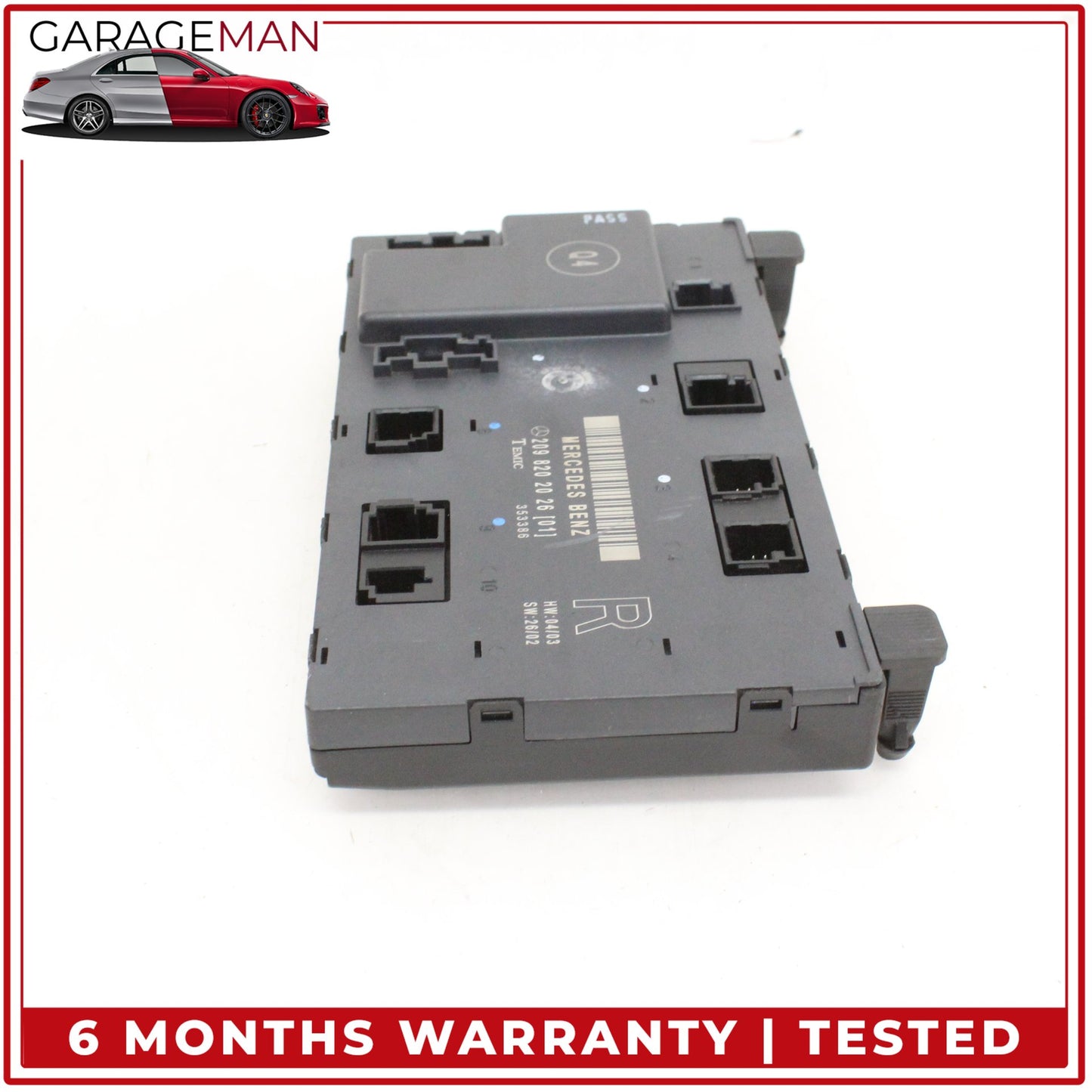2003-2009 Mercedes-Benz CLK350 W209 Coupe Right Front Door Control Module 2098202026 OEM