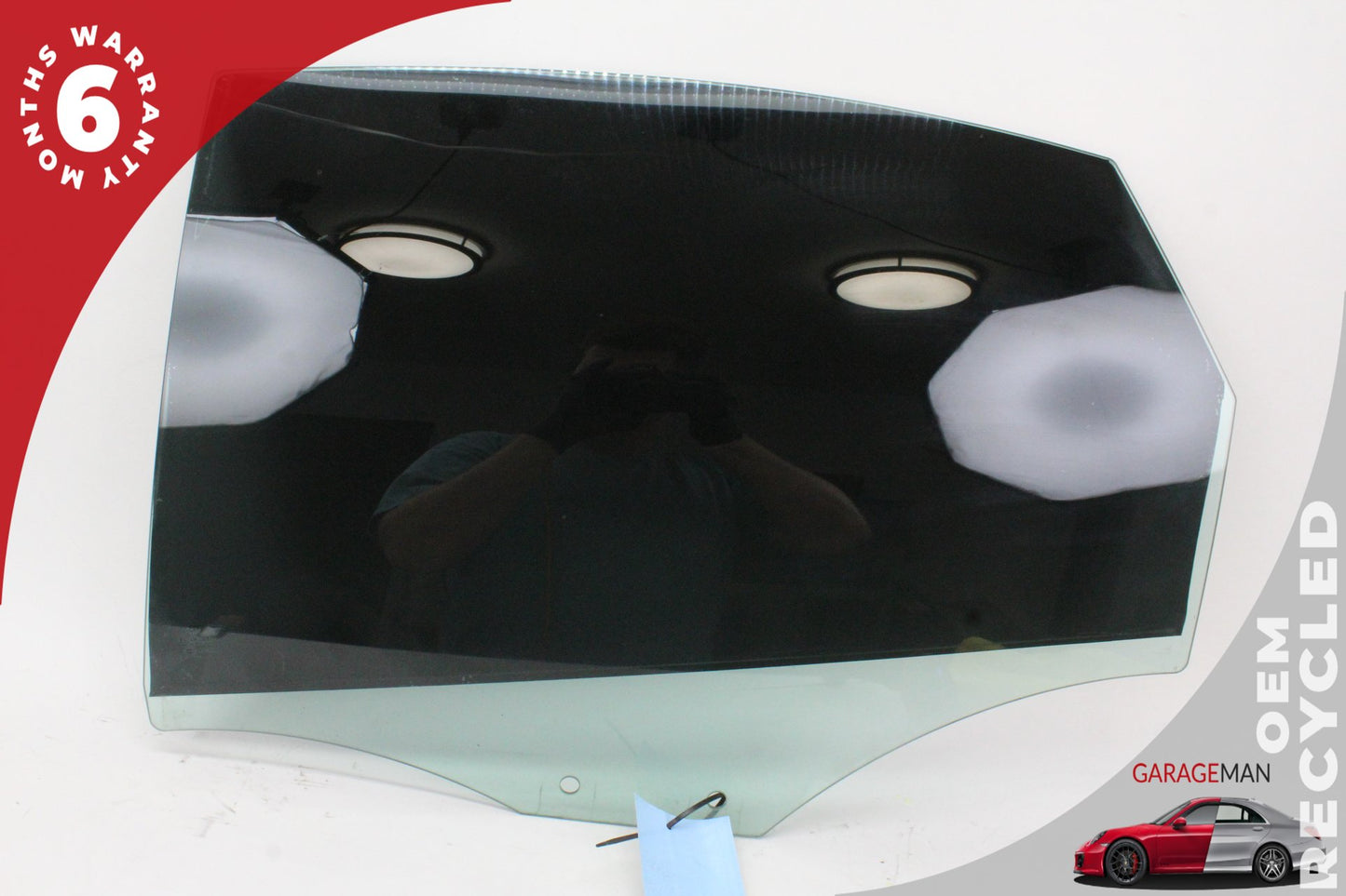 2012-2018 Audi A6 S6 Rear Left Driver Side Door Window Glass 43R00082 OEM