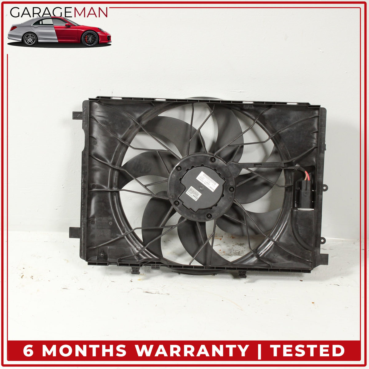 2008-2020 Mercedes X204 GLK350 Engine Radiator Cooling Fan Motor Assembly OEM