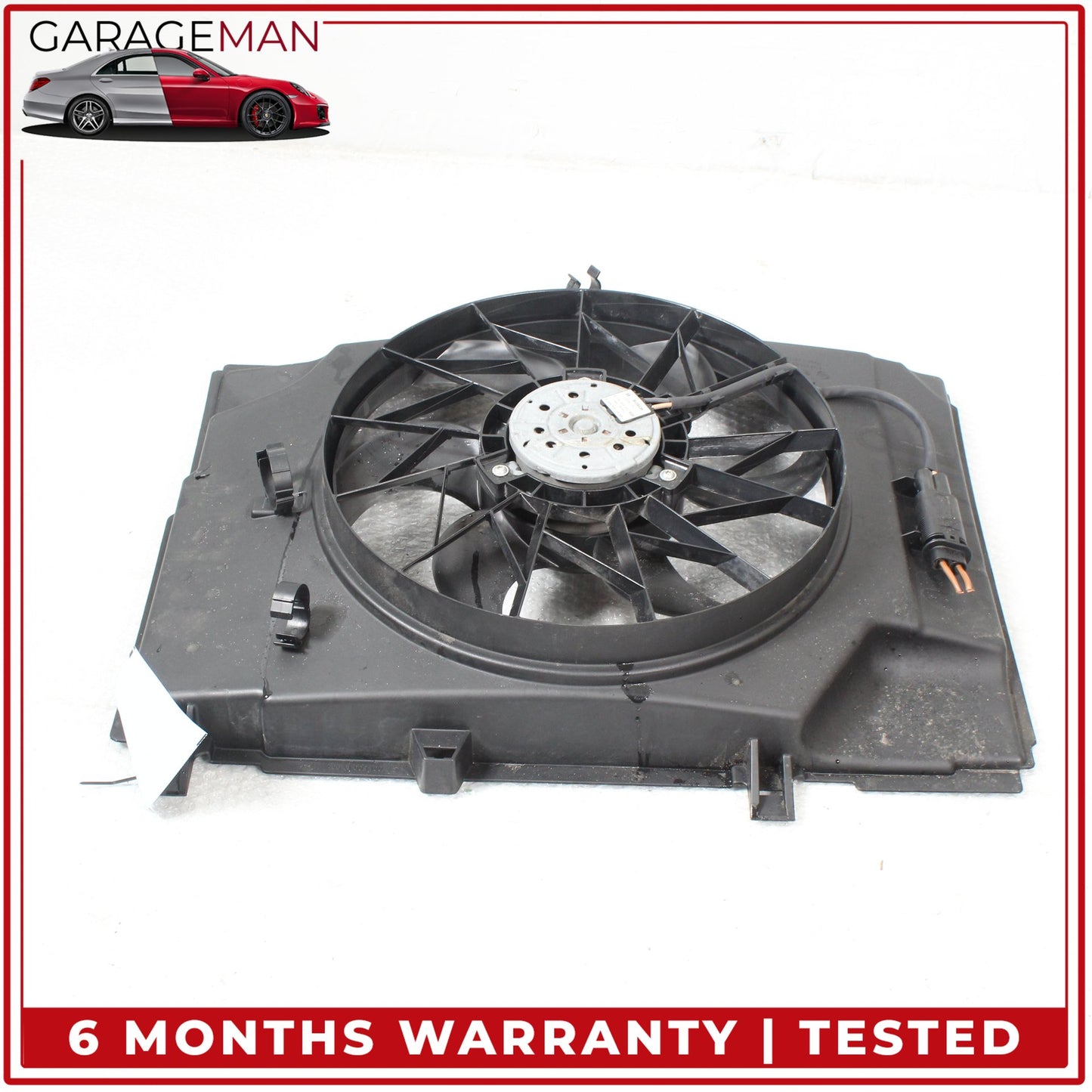 1997-2004 Mercedes R170 SLK230 Engine Radiator Cooling Fan Motor Assembly OEM