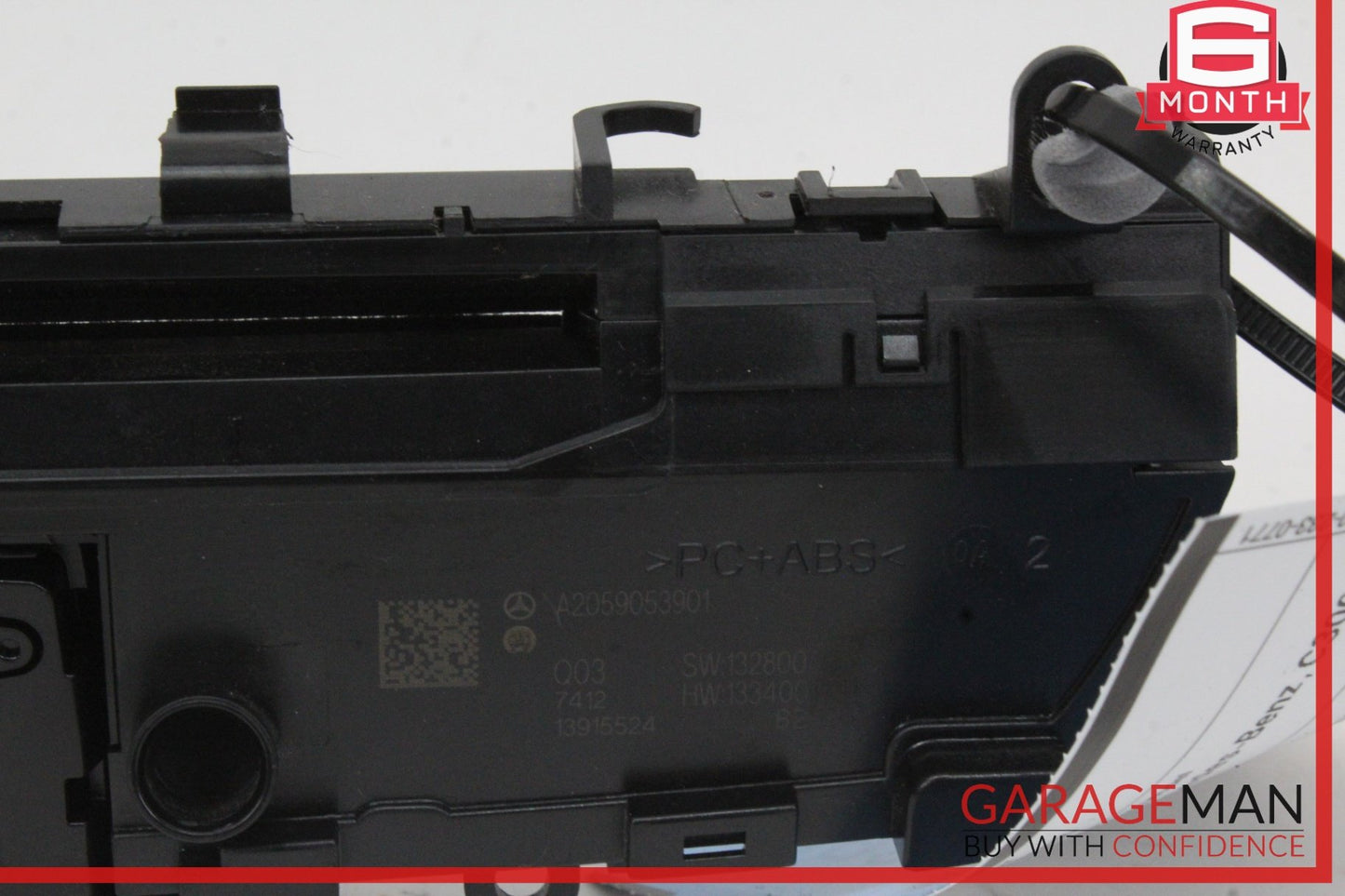 2015-2018 Mercedes-Benz C300 W205 Hazard Switch Control Panel 2059053901 OEM