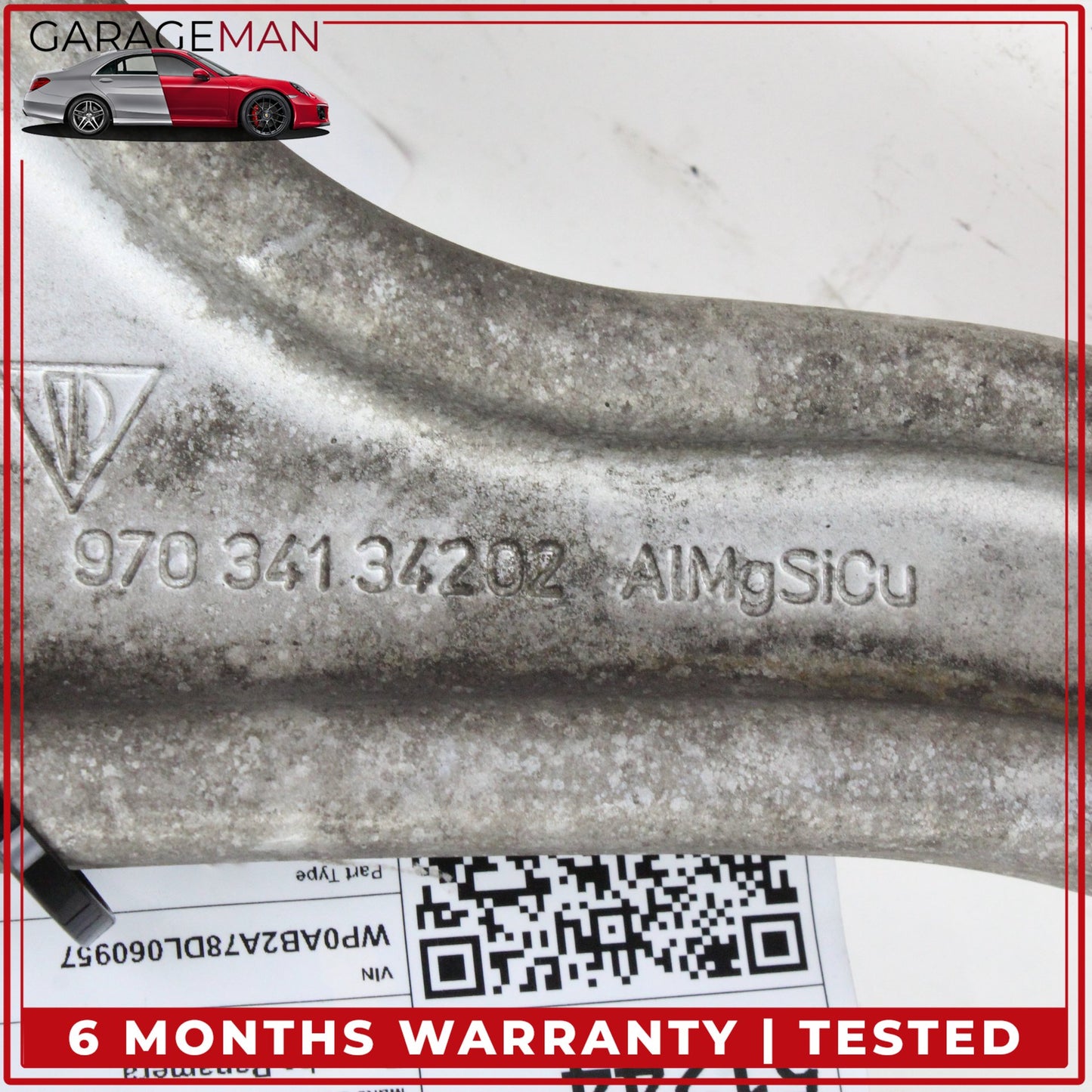 2010-2016 Porsche Panamera 970 Front Right Lower Control Arm 97034134202 OEM