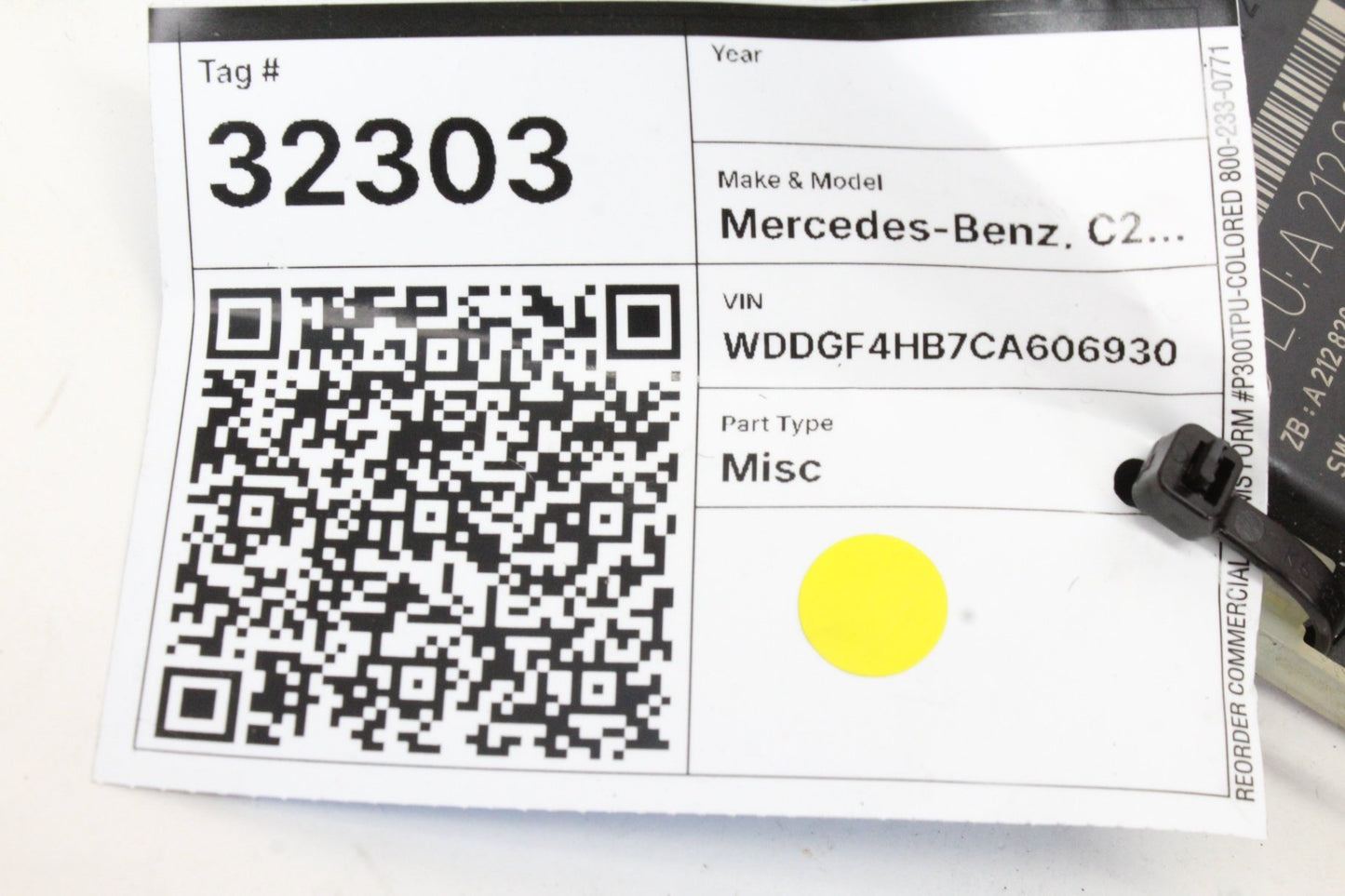 2008-2014 Mercedes C250 CDI W204 Left Front Door Control Module 2129004202