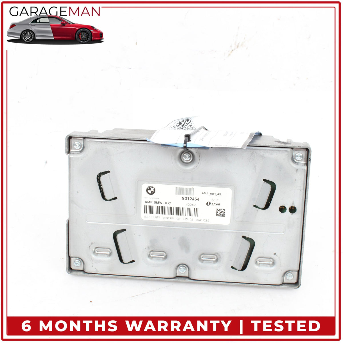 2012-2015 BMW 328i 320i F30 Audio Radio Sound System Amplifier AMP 9312454 OEM