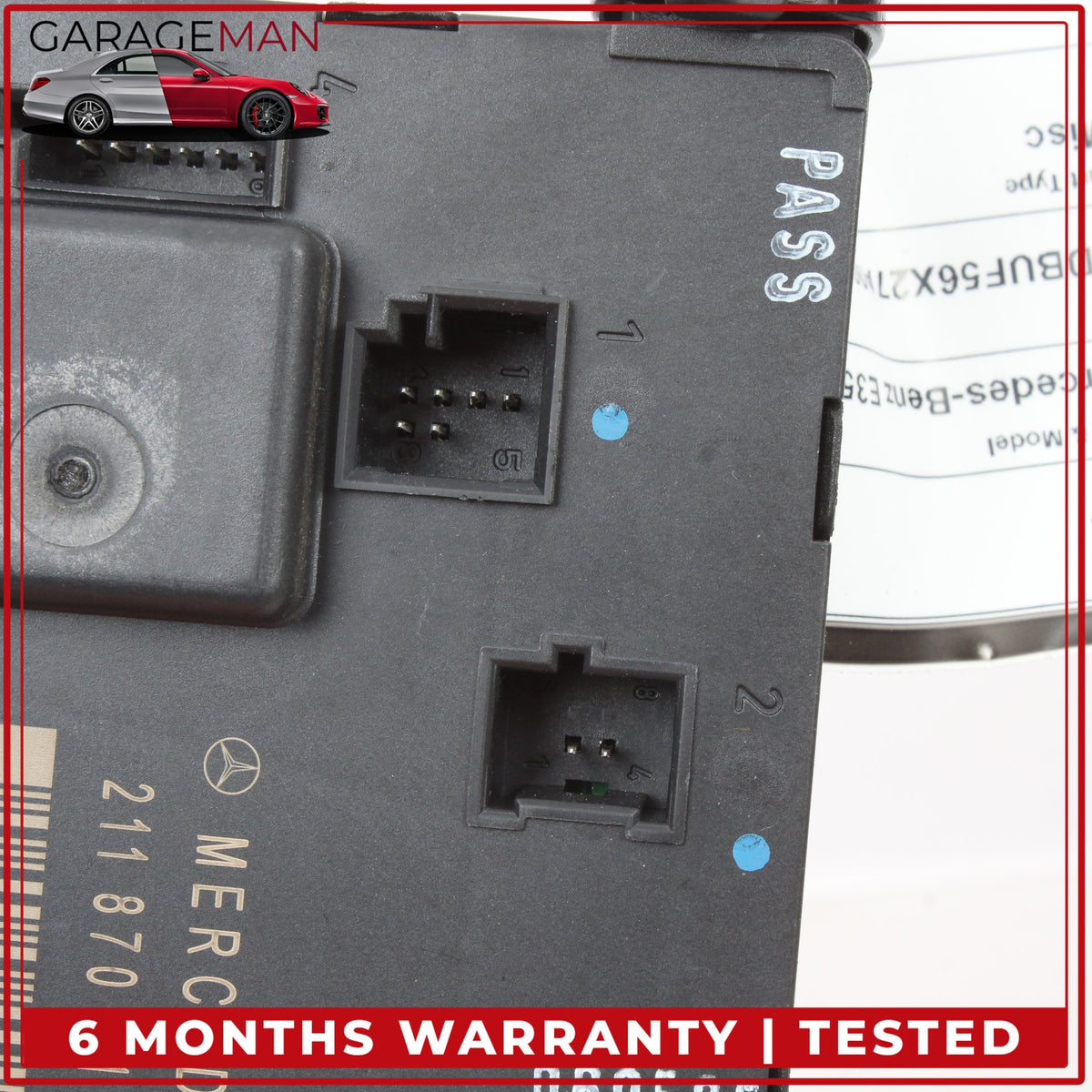 2003-2009 Mercedes W211 E350 Rear Right Side Door Control Module 2118704126 OEM