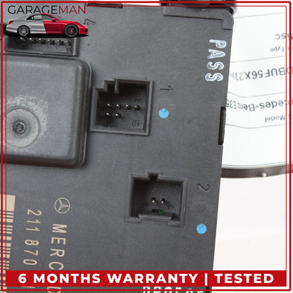 2003-2009 Mercedes W211 E350 Rear Right Side Door Control Module 2118704126 OEM