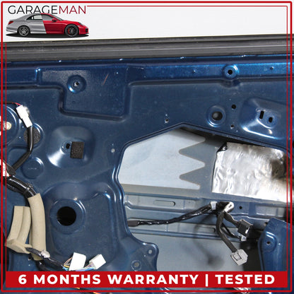2014-2024 Infiniti Q50 V37 Front Right Side Door Shell Blue H010M4GAMA OEM