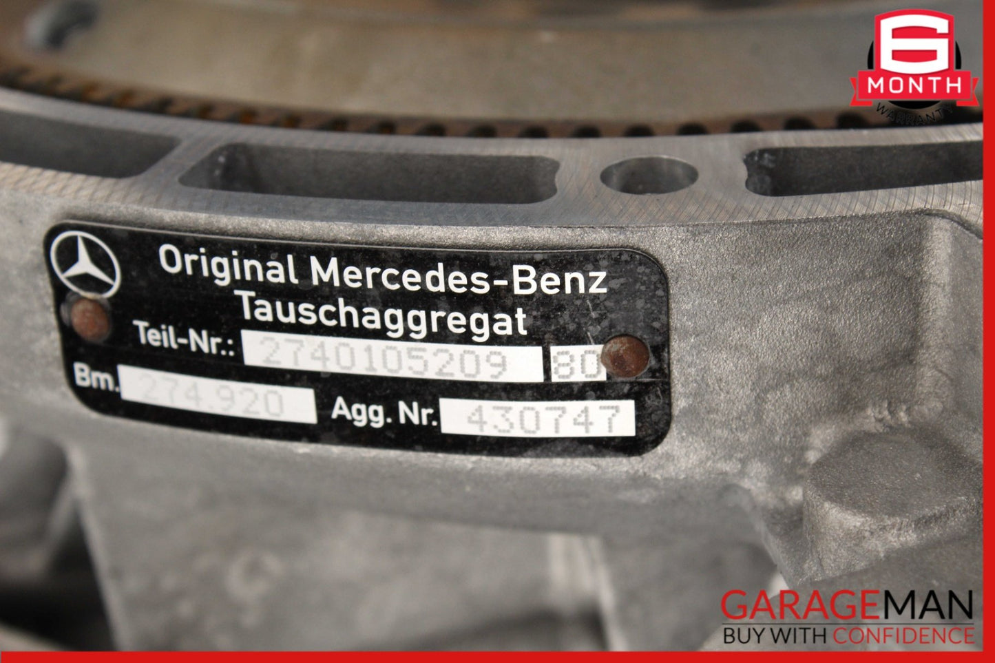 15-20 Mercedes W205 C300 SLC300 M274 2.0 L4 Engine Motor Block Assembly 143K