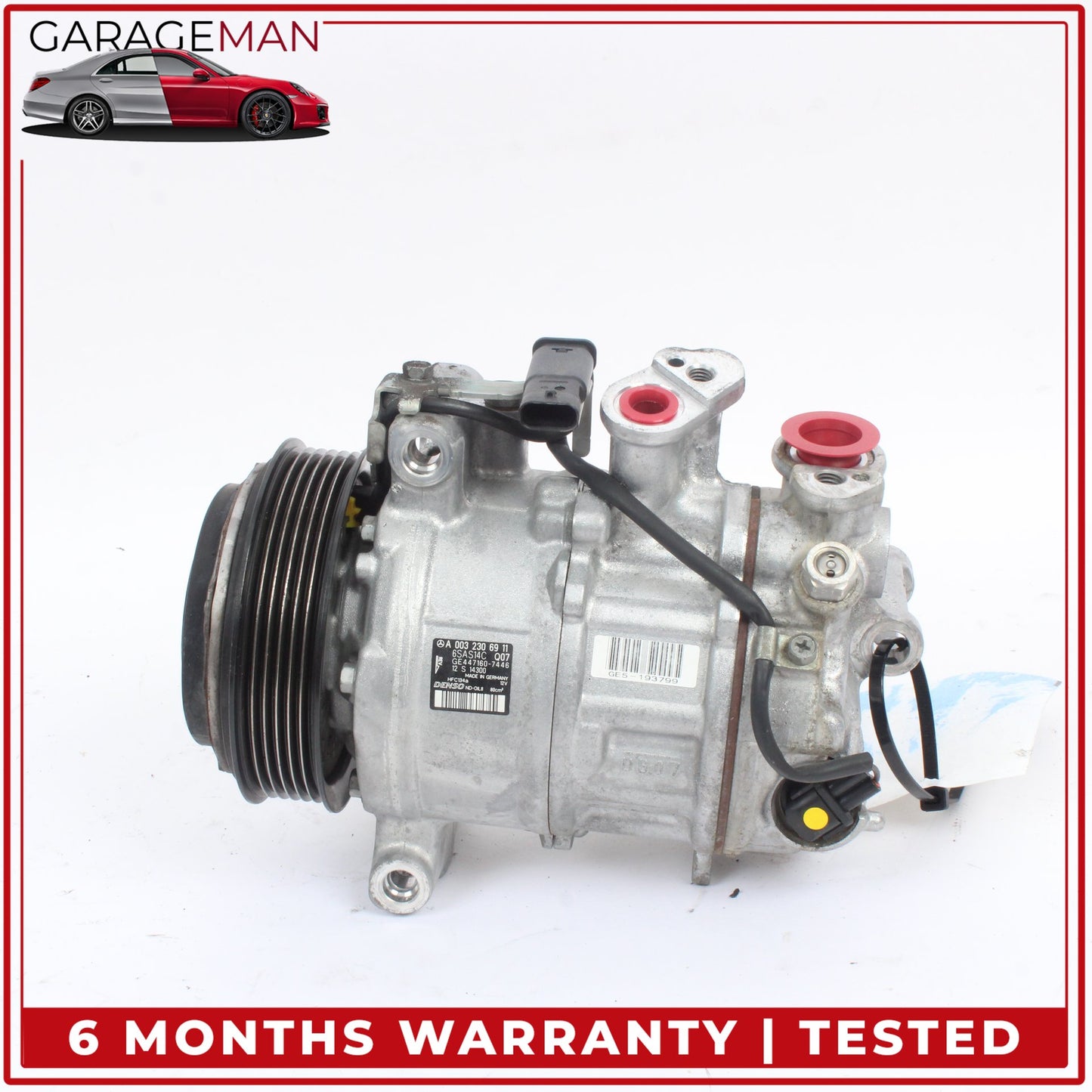 2015-2020 Mercedes W205 C300 AC A/C Air Conditioning Compressor 0032306911 OEM